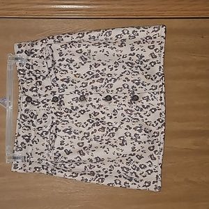 Mauirces Cheetah Skirt size 12